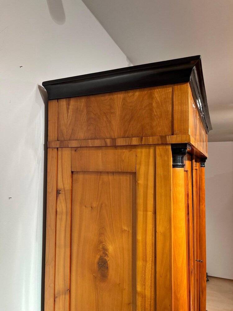 Large Biedermeier Armoire in Cherry, South Germany, 1820s