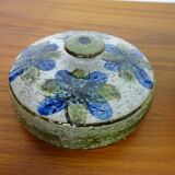 Danish Studio Ceramic Bowl with Lid by Noomi Backhausen for Soholm Stentoj, 1960s