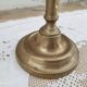 Simple brass candle holder