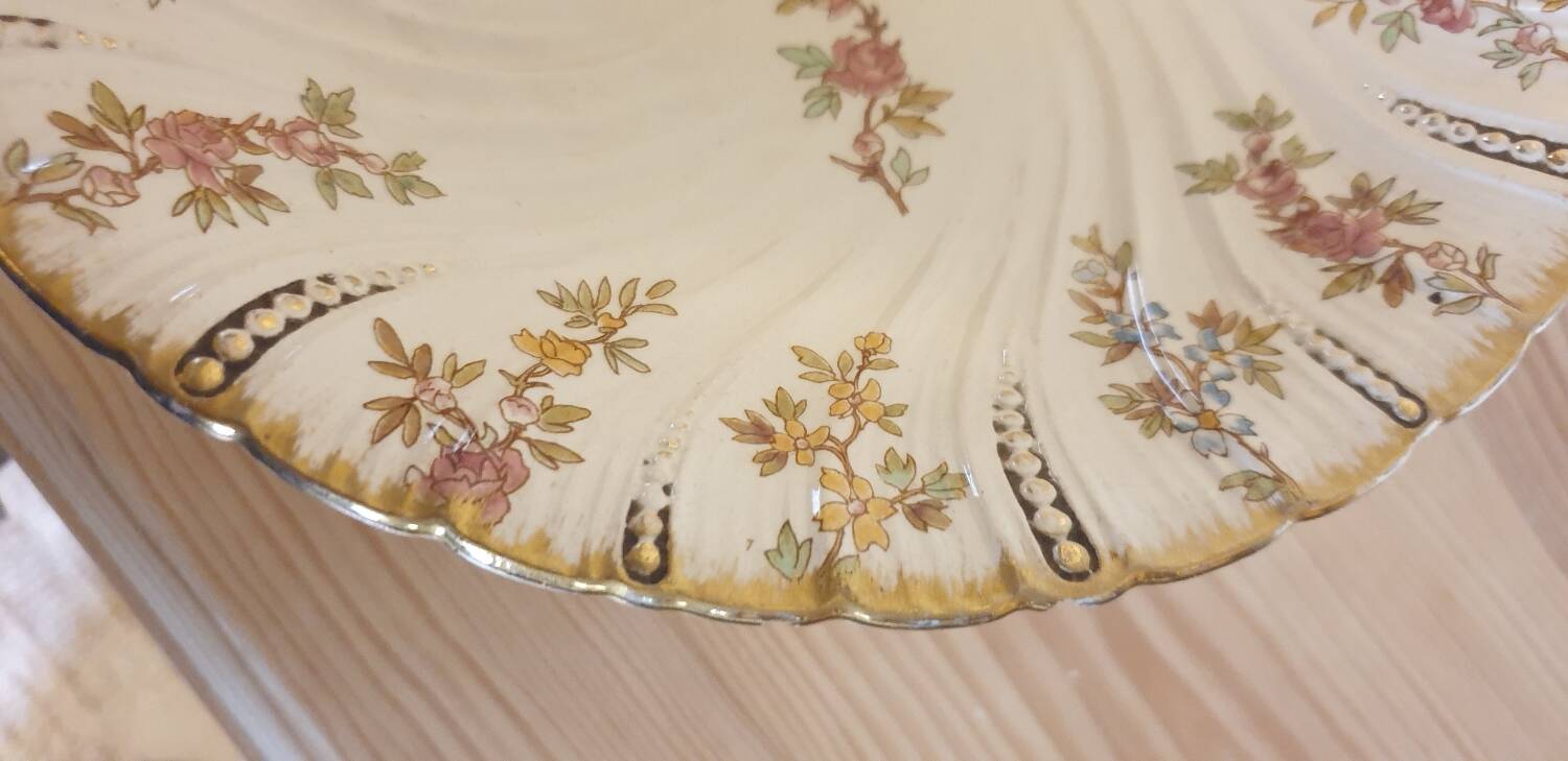 Louis XV compotier from Sarreguemines