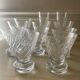 Argental Saint Louis crystal glasses