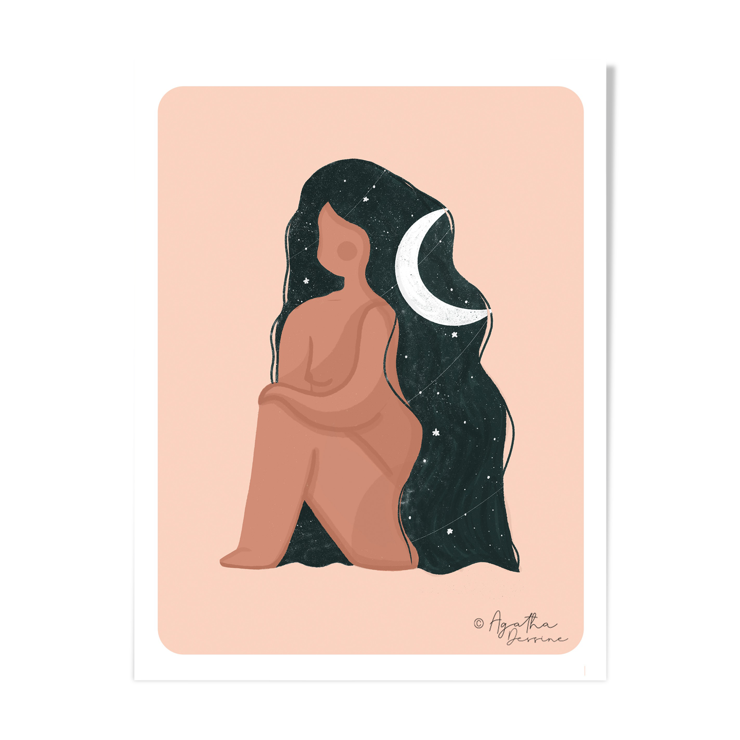 Illustration "Luna" A4