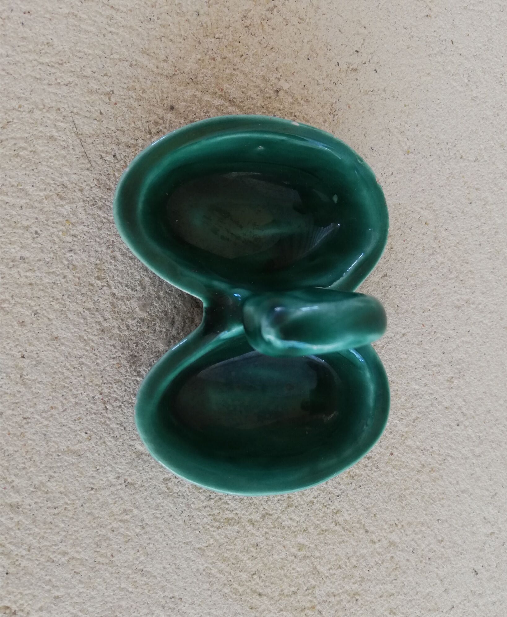 Vintage salt shaker Vallauris swan shape