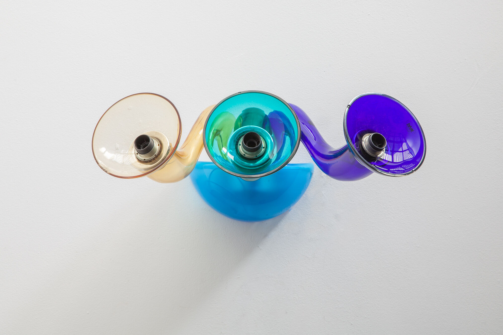 Murano wall multi colored sconce "Orni Halloween" by Ve-Art