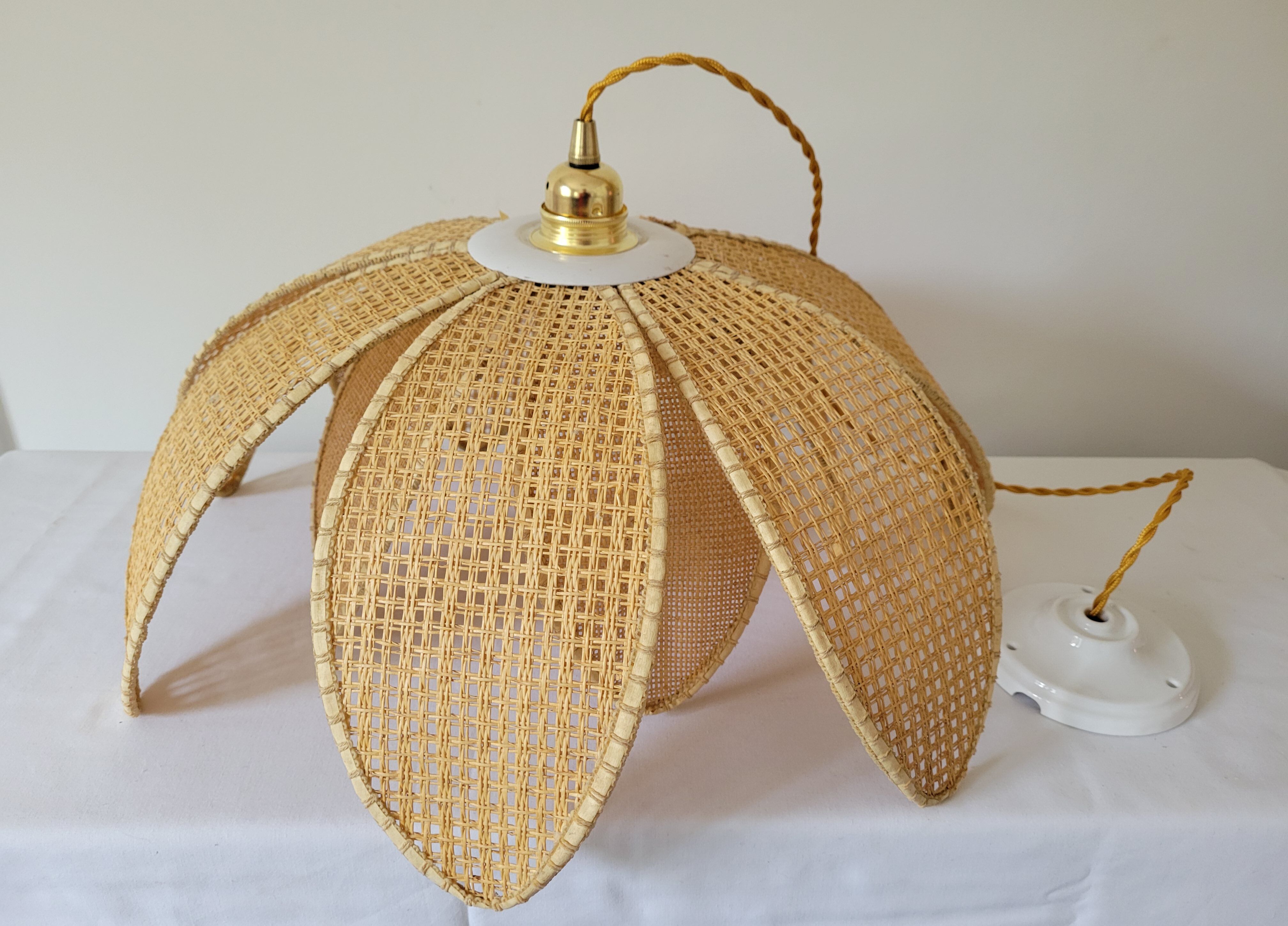 Rattan palm suspension and canning