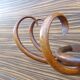 Curved wooden wall coat rack, J&J Kohn Ca.1890 No Thonet