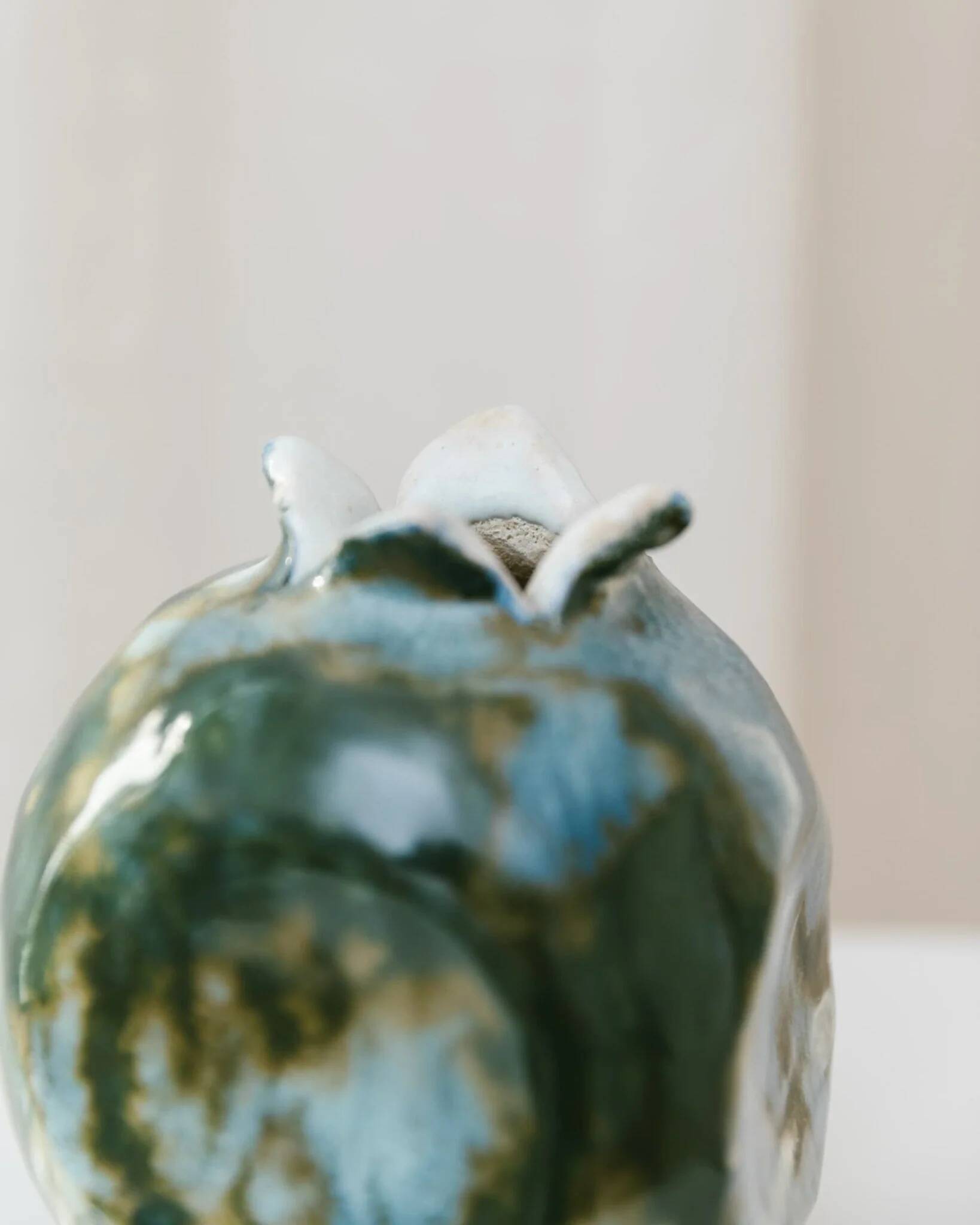 Ceramic vase - Handmade in Italy - Studio pottery - 1970s