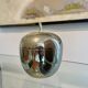 Silver metal ice cube