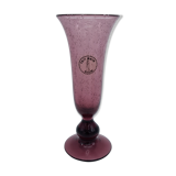 Riom France blown glass vase