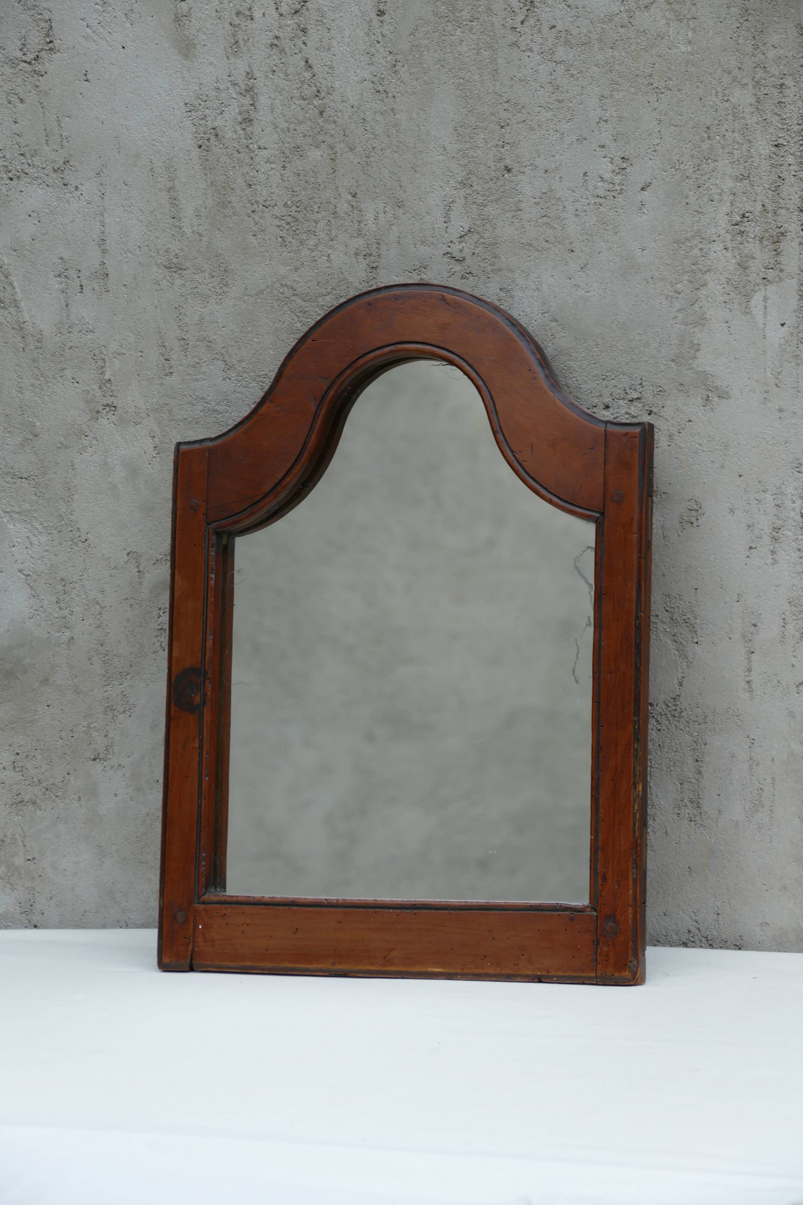 Antique wooden mirror 36x49cm