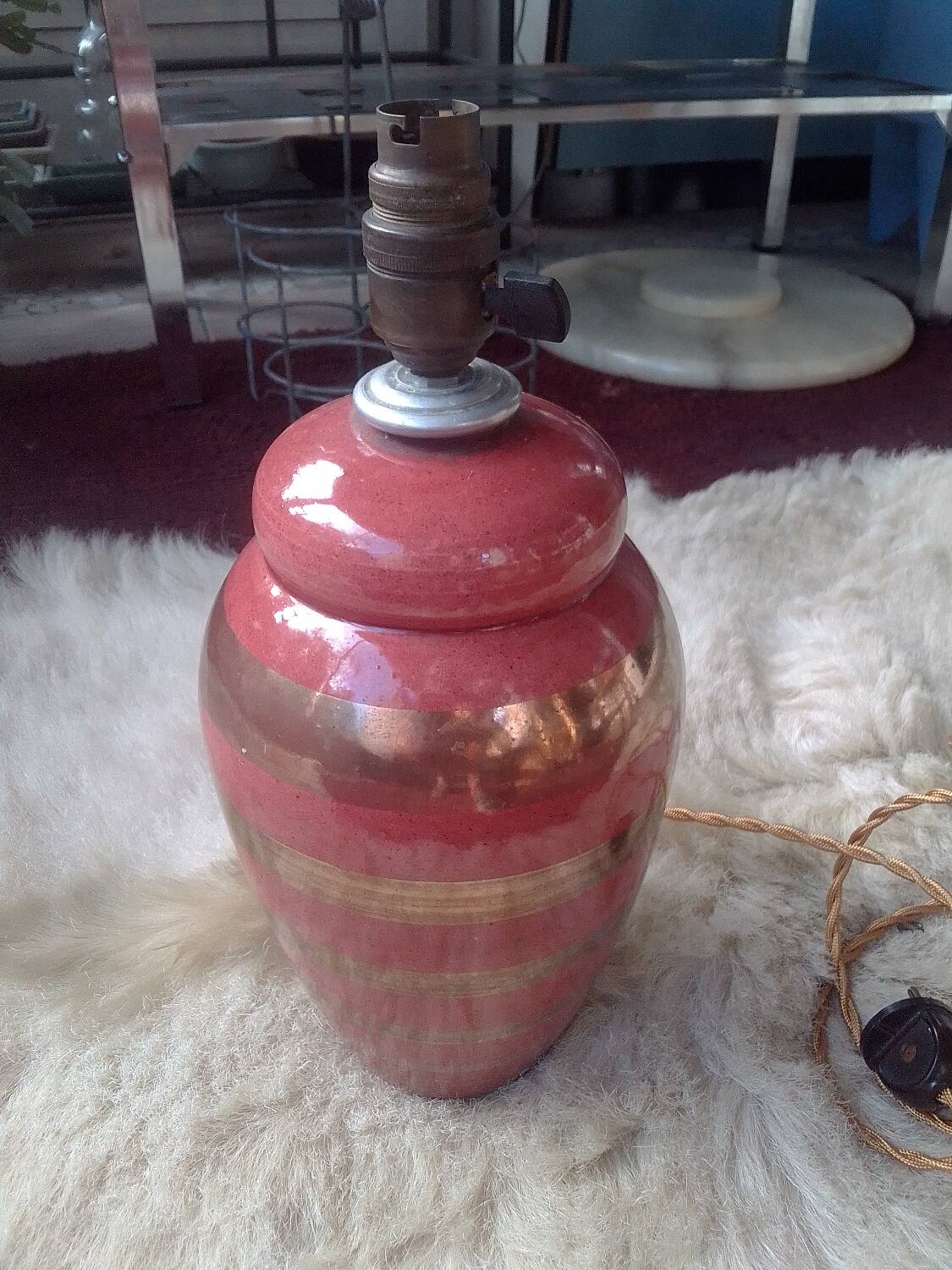 Schneider ceramic lamp base