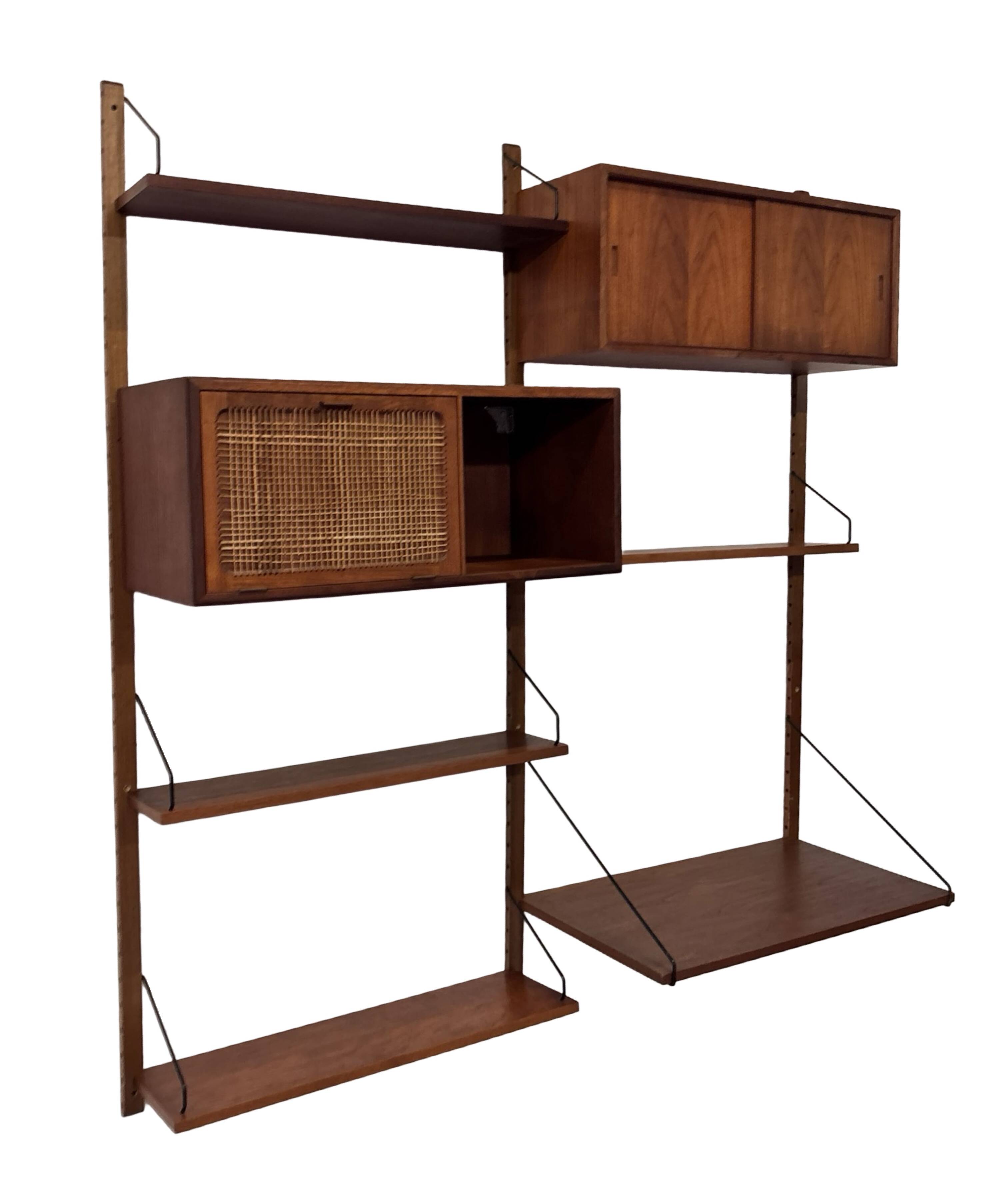 Vintage Poul Cadovius Royal System wall system wall unit