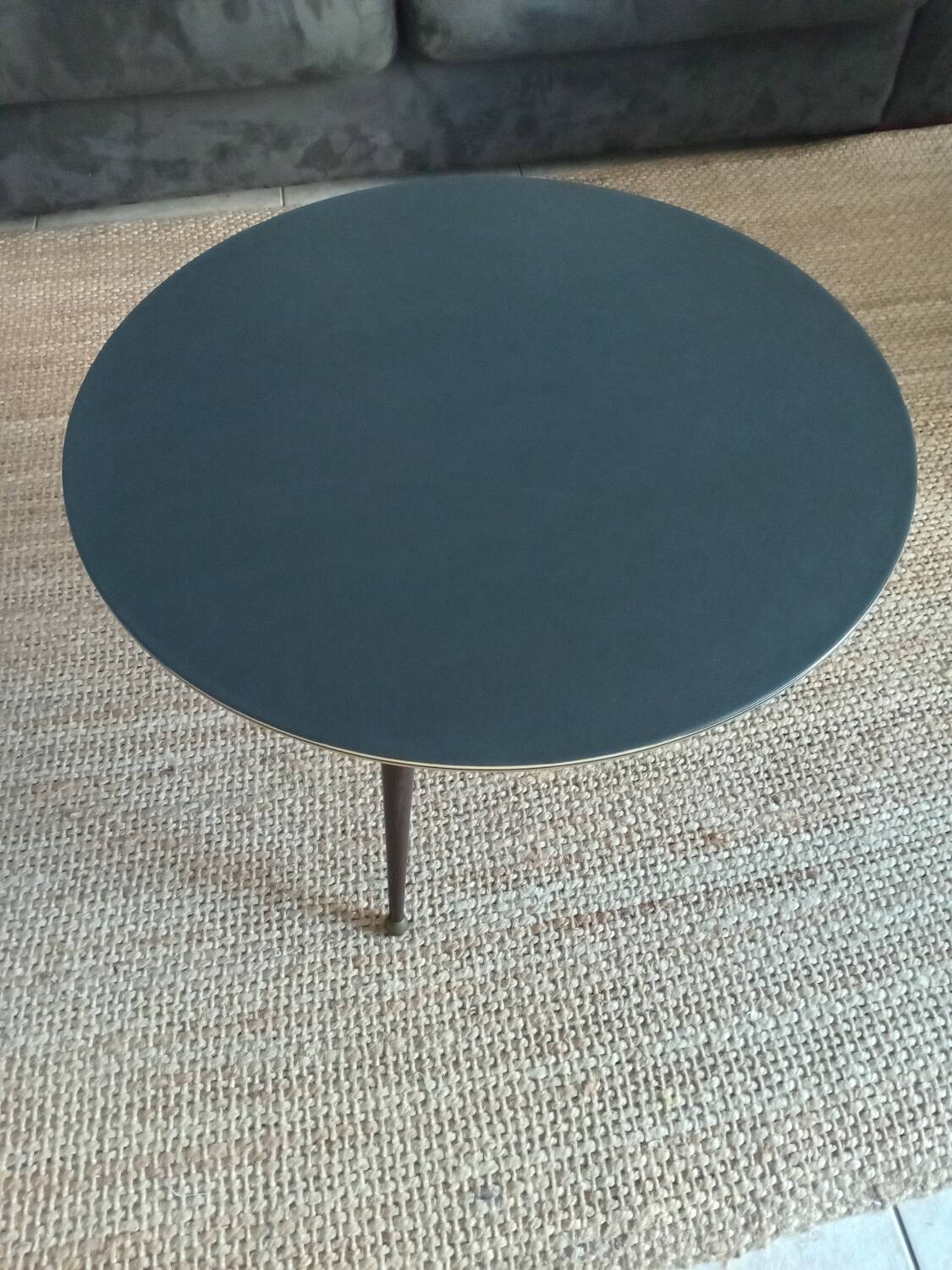 Vintage 60s tripod coffee table