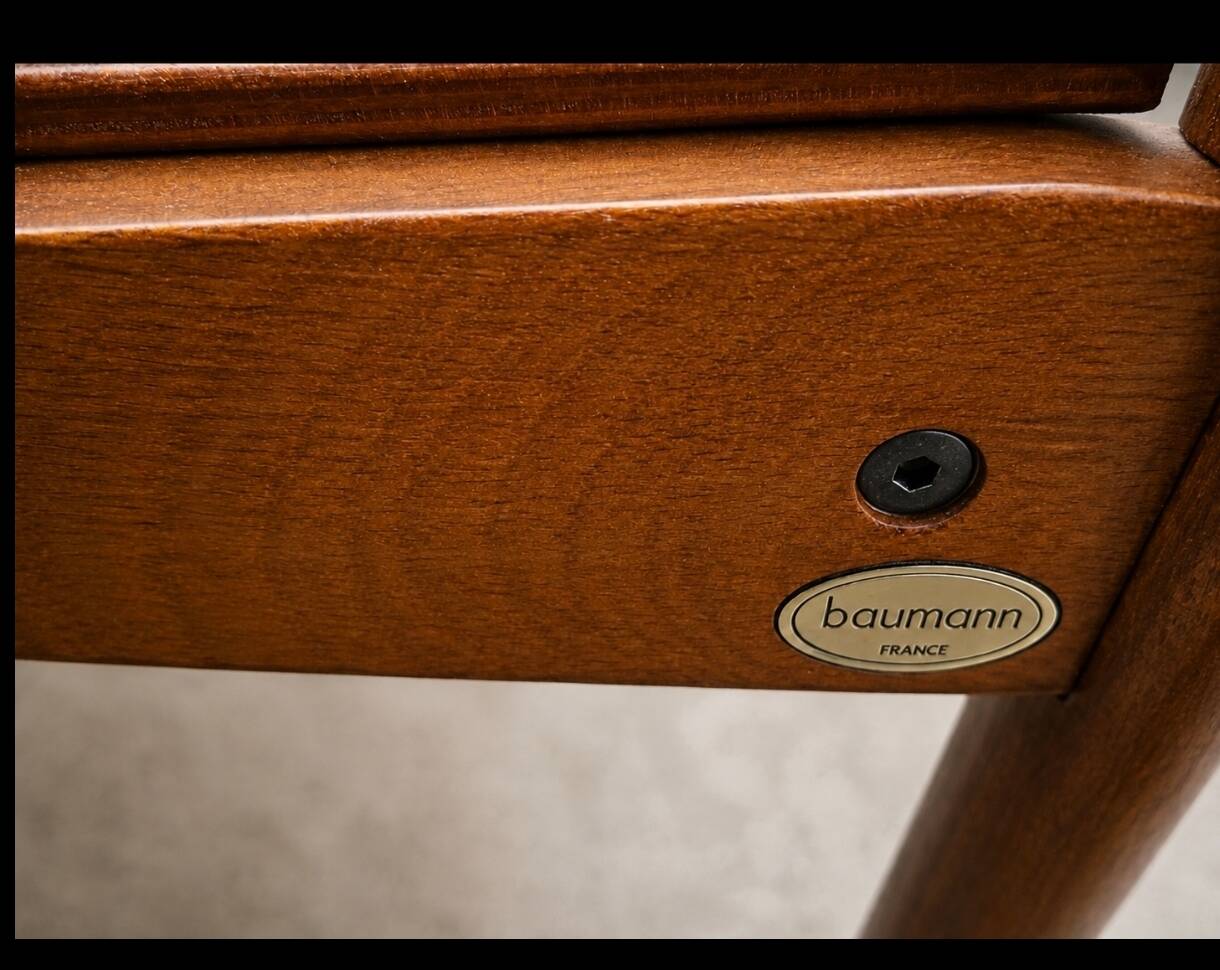 2 armchairs with armrests by Baumann