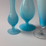 Vintage opaline vases