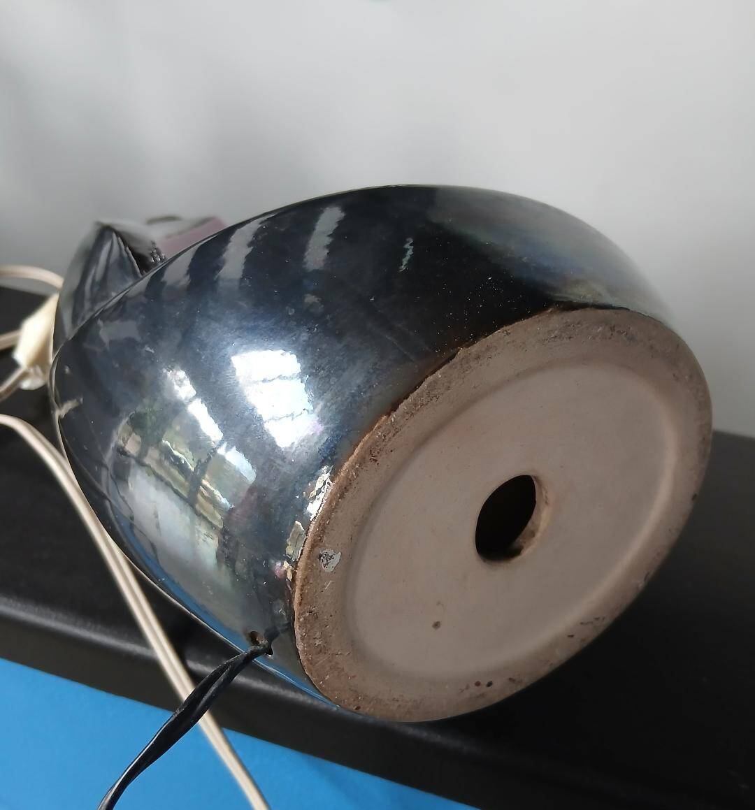 RETRO CERAMIC LAMP FROM THE 50s 60s