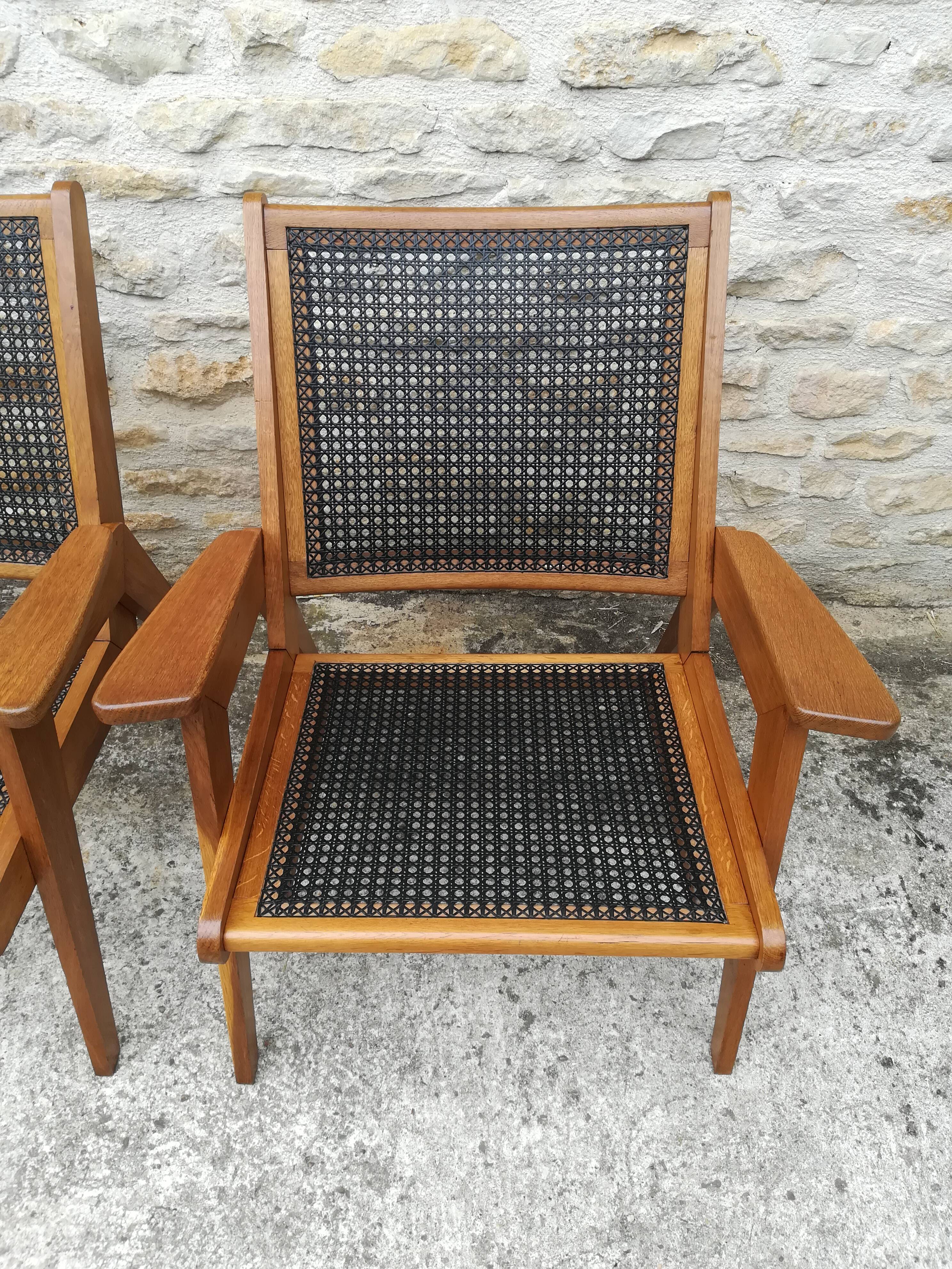 80s canning armchairs