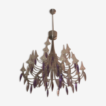 Baccarat Feather Chandelier