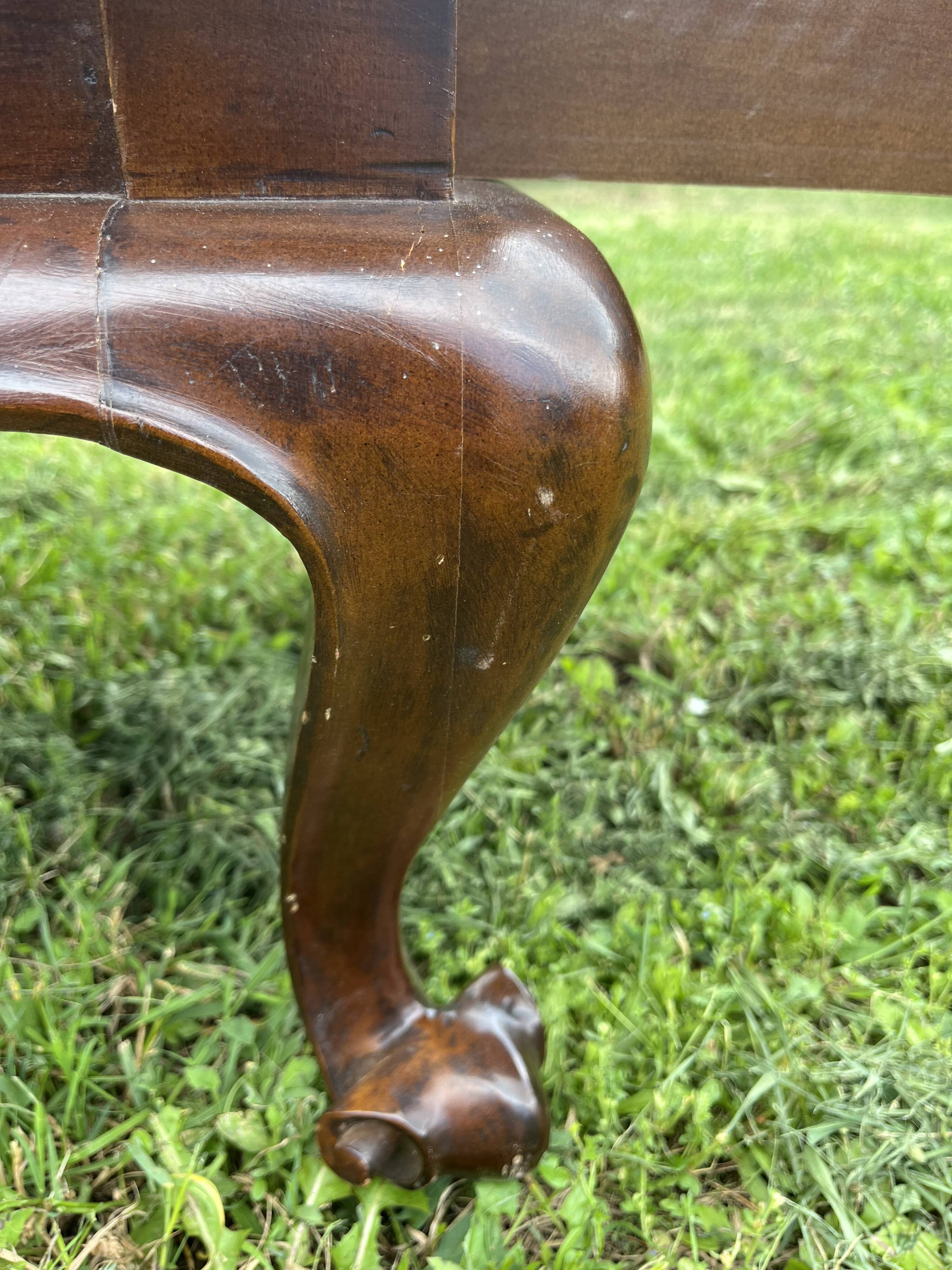 Louis XV wooden coffee table