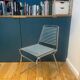 2 chaises métal sandows