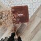 Tabouret de ferme vintage
