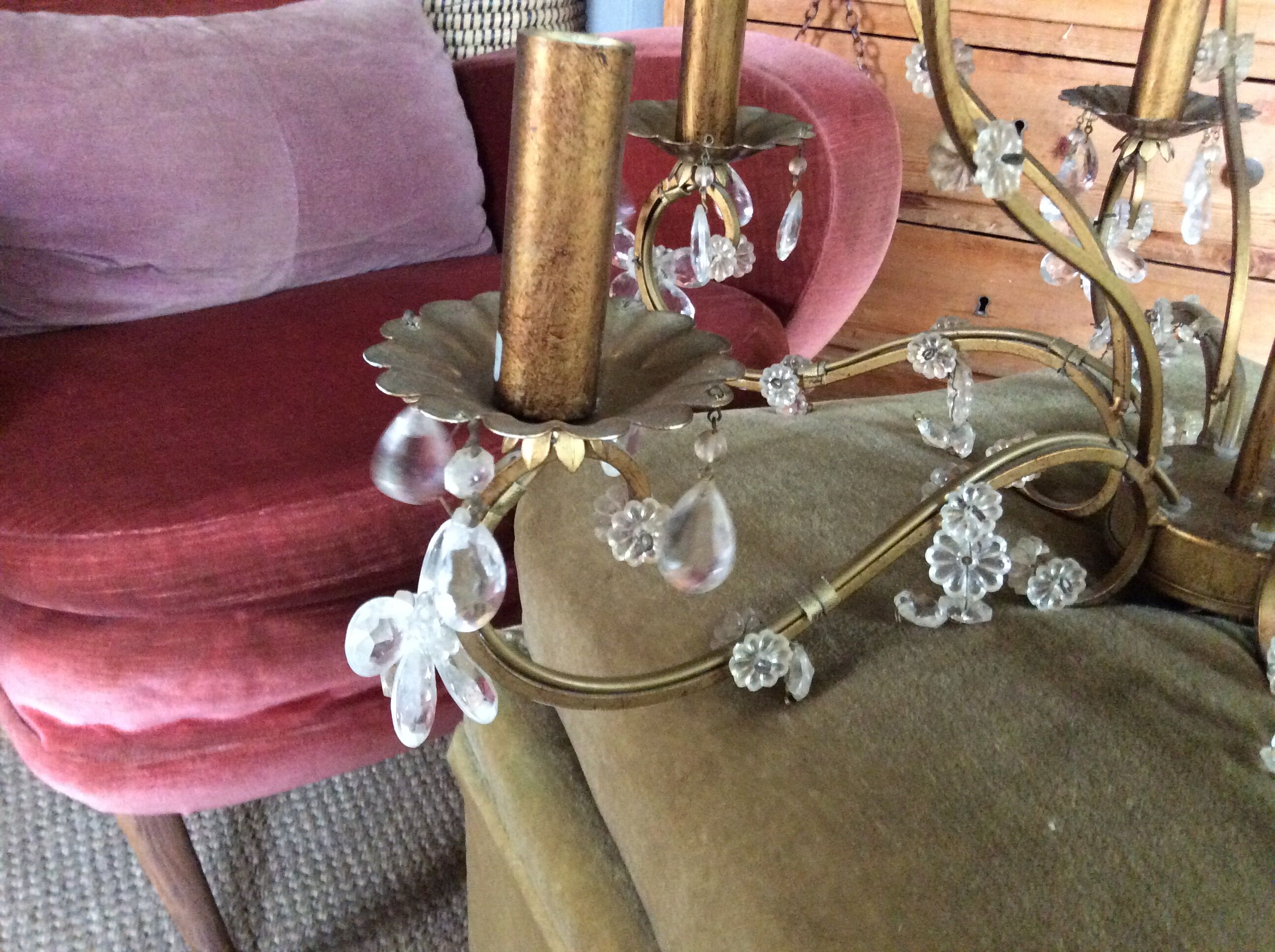 Lustre pampilles