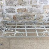 Bed bench wrought iron