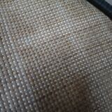 Suspension, vintage wicker rattan shine