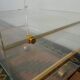 Serving table in altuglass circa 1970