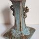 Chinese bottle soliflore vase with flambé enamel