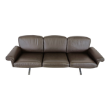 Canapé De sede DS31 en cuir marron, années 1970