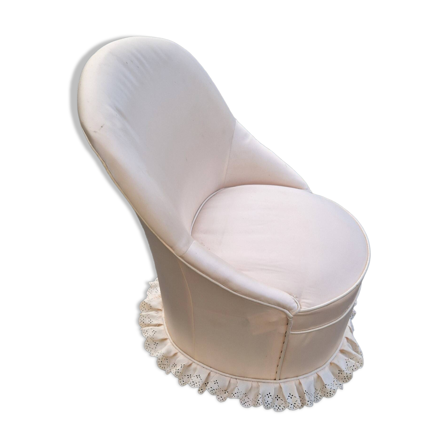 vintage fabric seat