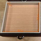 Dressing table and its pouf, Italian design – 1970