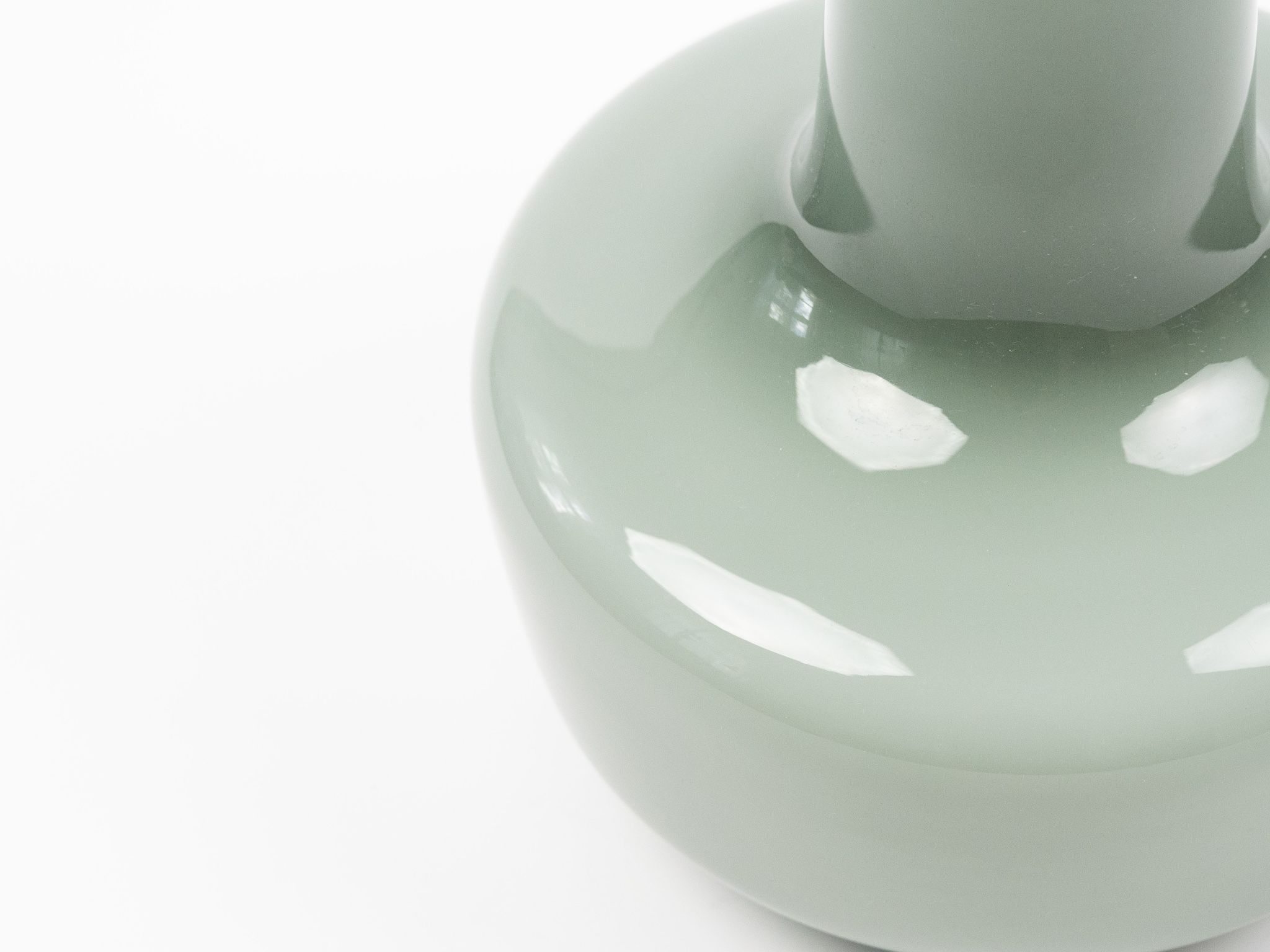 Danish vintage Kreta pendant lamp by Jacob E. Bang, Holmegaard, 1964
