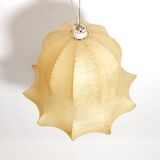 Large cocoon pendant light from the 60s.