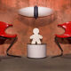 Murano glass Vistosi wall lamp 90 cm