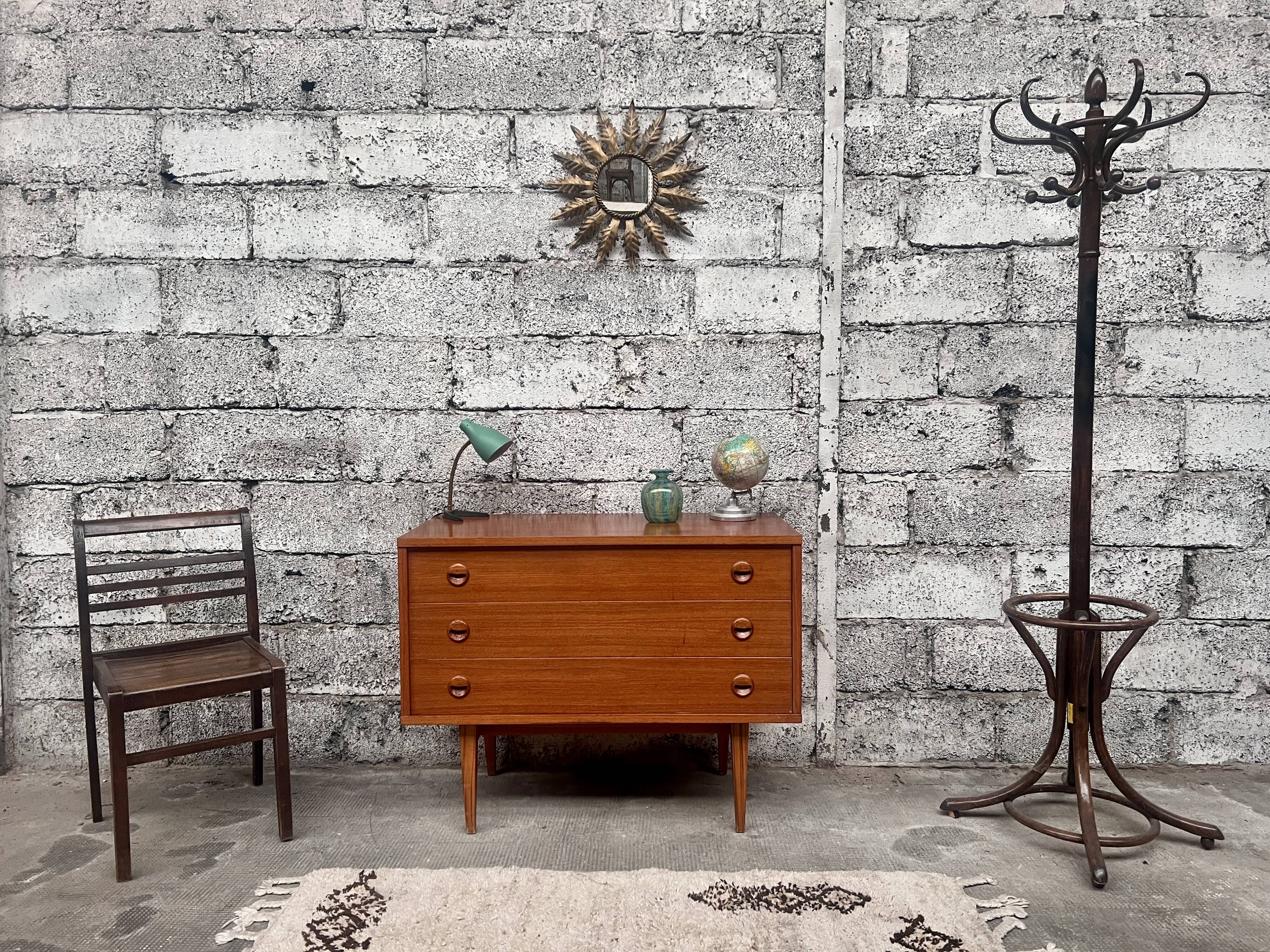 Scandinavian Teak Chest of Drawers by William Watting for Fristho, 1960