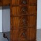 Kneehole Regency Desk 1815 in hardwood with lion paw feet