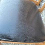 Gessef Consorzio Sedie Friuli set of 4 vintage chairs, teak seats