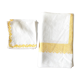 Vintage rectangular tablecloth 145 X 190 and assorted towels