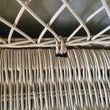 Rattan chest bench