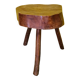 Vintage french tree trunk sidetable from the 1970s