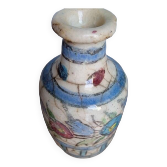 Old bottle ceramic bottle earthenware iznik kajar persian