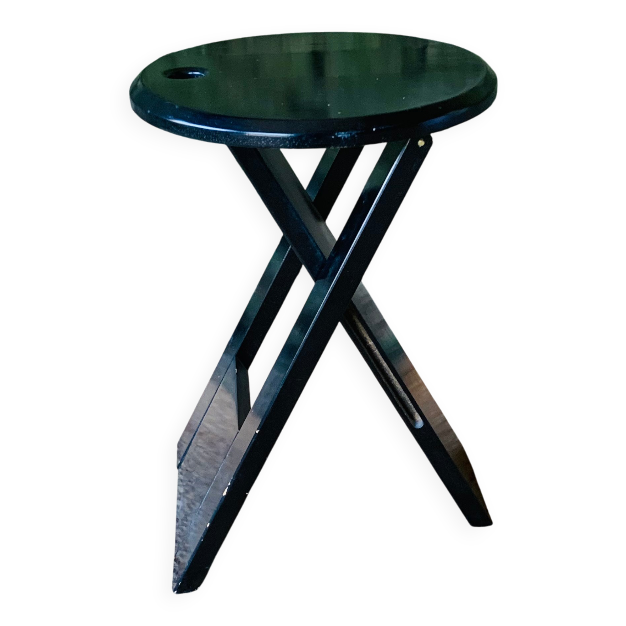 Suzy black stool by Adrian Reed