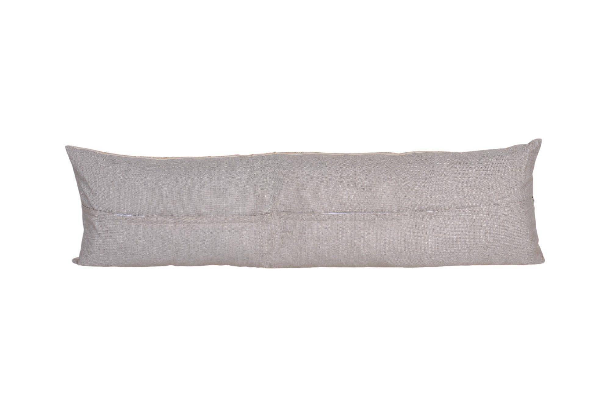Vintage embroidered cushion cover 46x152 cm