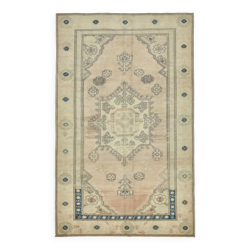 Tapis vintage anatolien turc 142 cm x 227 cm