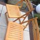 Pair of folding chairs Scandinavian style 60/70
