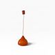 Orange vintage pendant light/chandelier/ceiling light