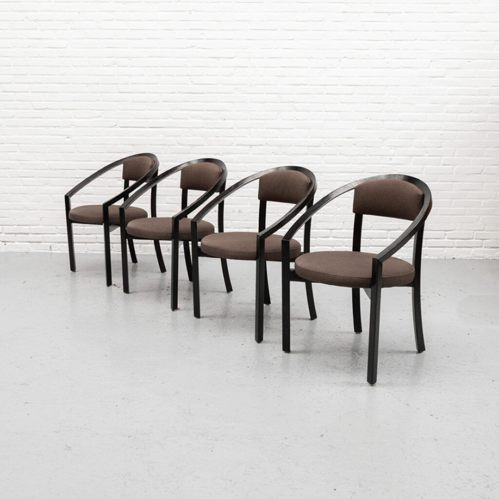Set of 4 Rosenthal Nostro dining chairs