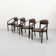 Set of 4 Rosenthal Nostro dining chairs